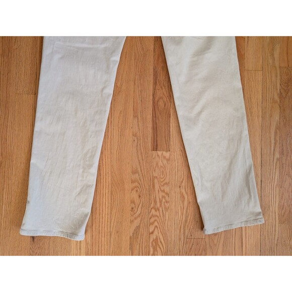 Peter Millar 5-Pocket Pants Men 33 x 33 Beige Khaki Stretch Ultimate Sateen - Picture 8 of 13